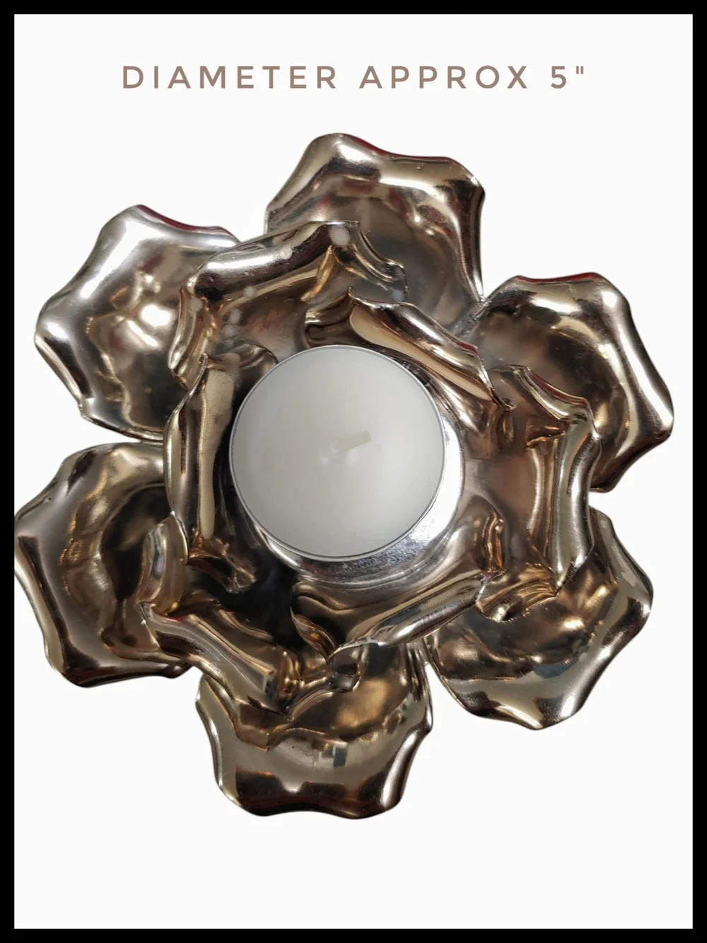 Decorative Flower Candle Holder
